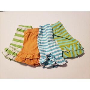 Ruffle Shorts Bundle toddler girl  2-3 years